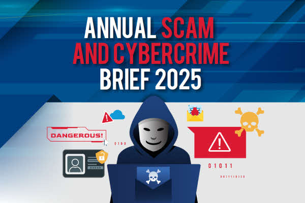 Annual Scams and Cybercrime Infographic 2025